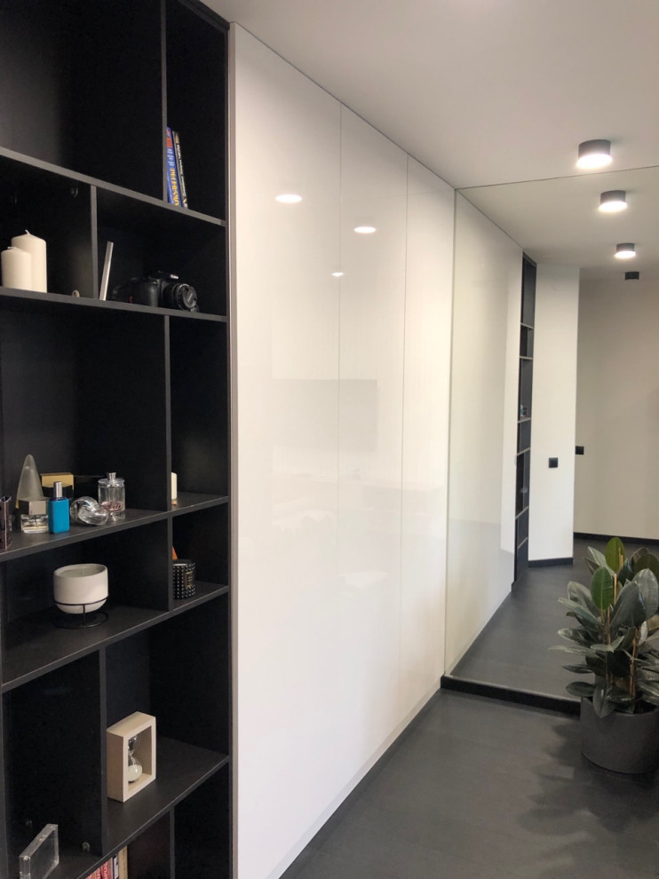 Строгий интерьер однокомнатной квартиры