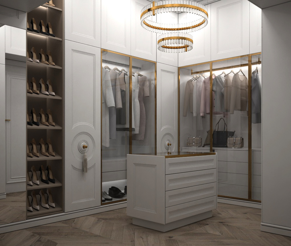 Классический дизайн коттеджа г. Пенза