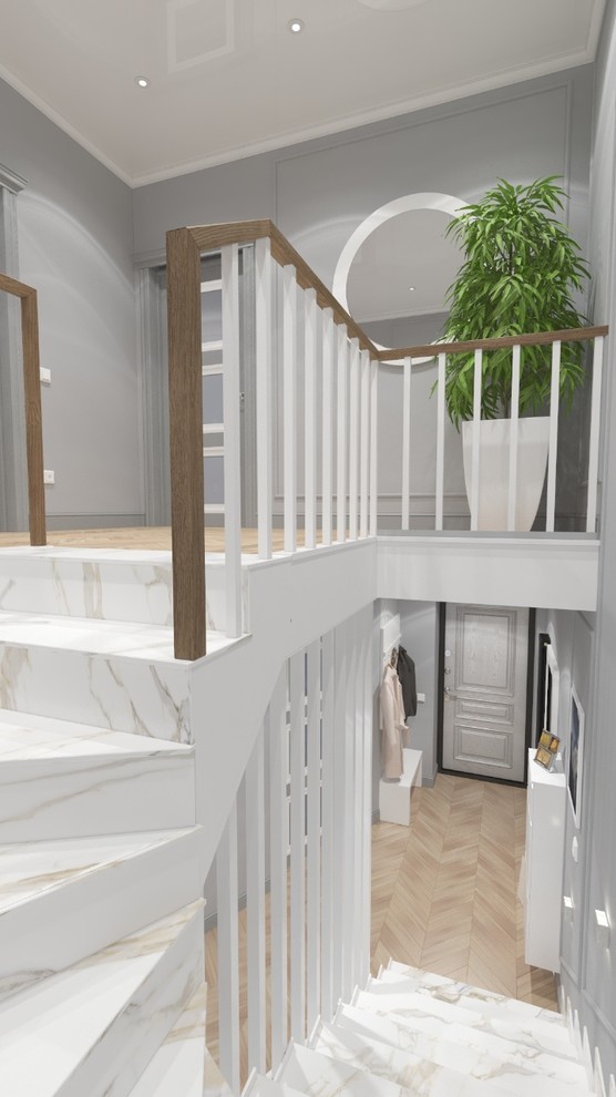 Дизайн-проект дома в классическом современном стиле