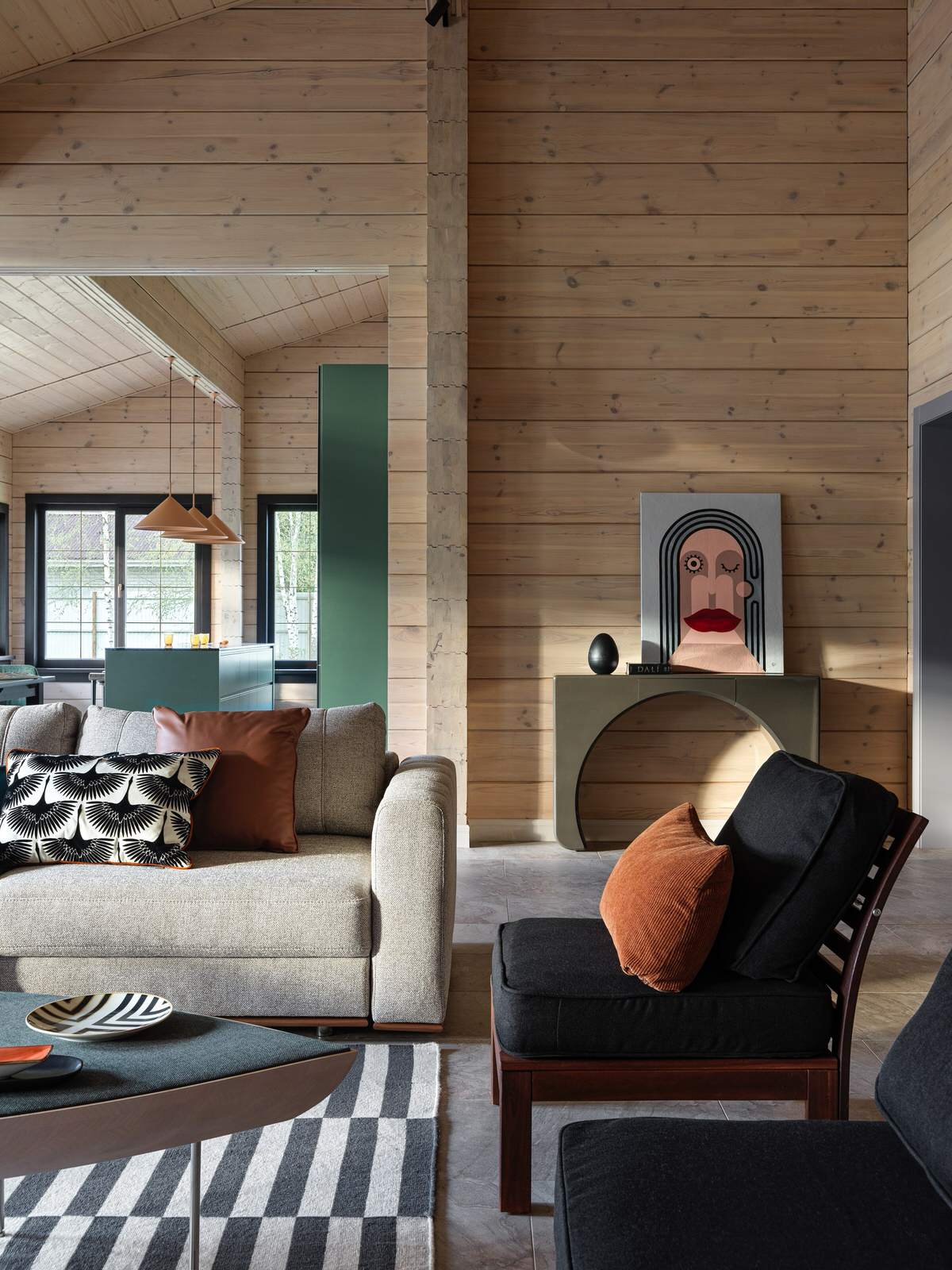 Загородный дом из бруса