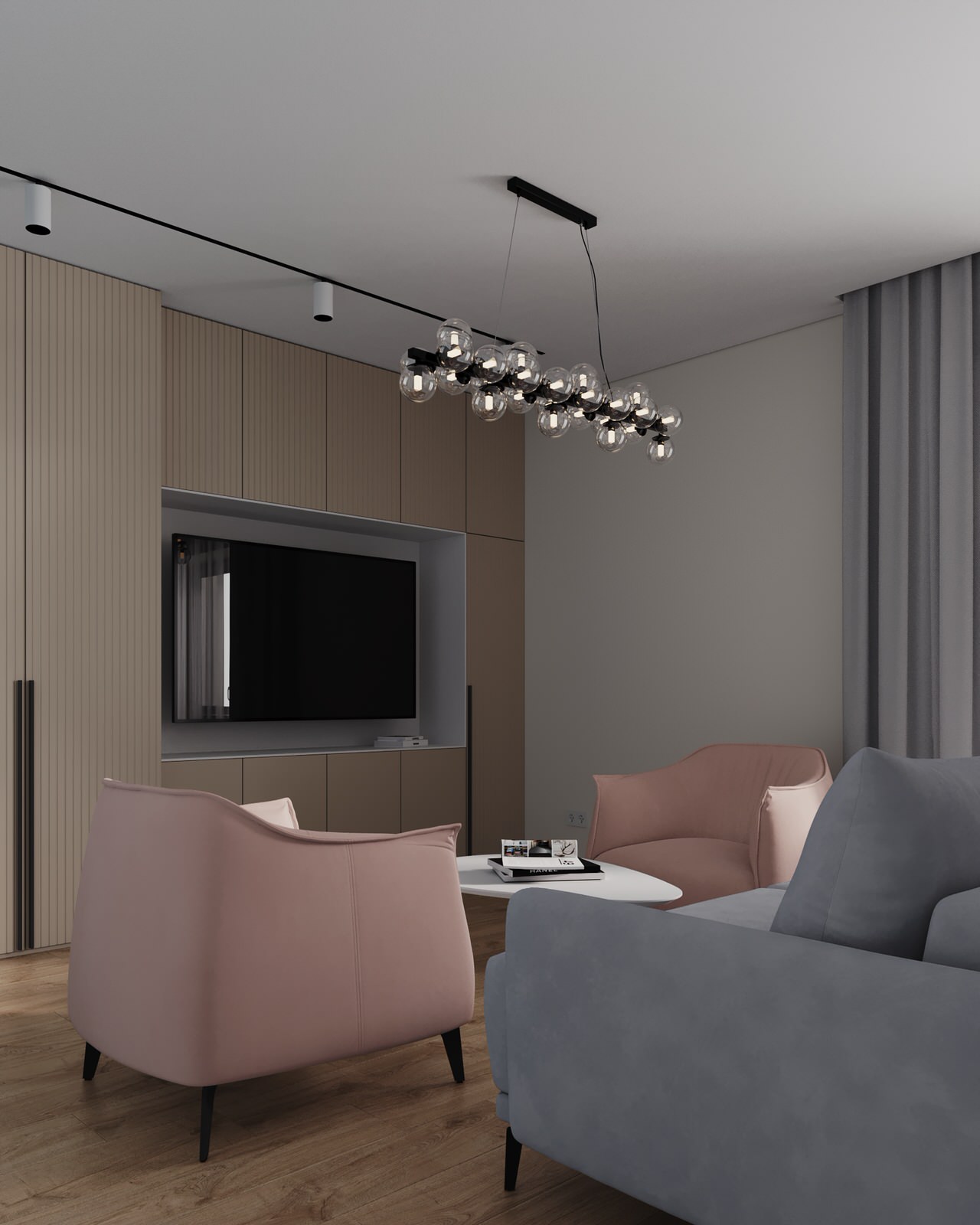 Дизайн проект квартиры 160м