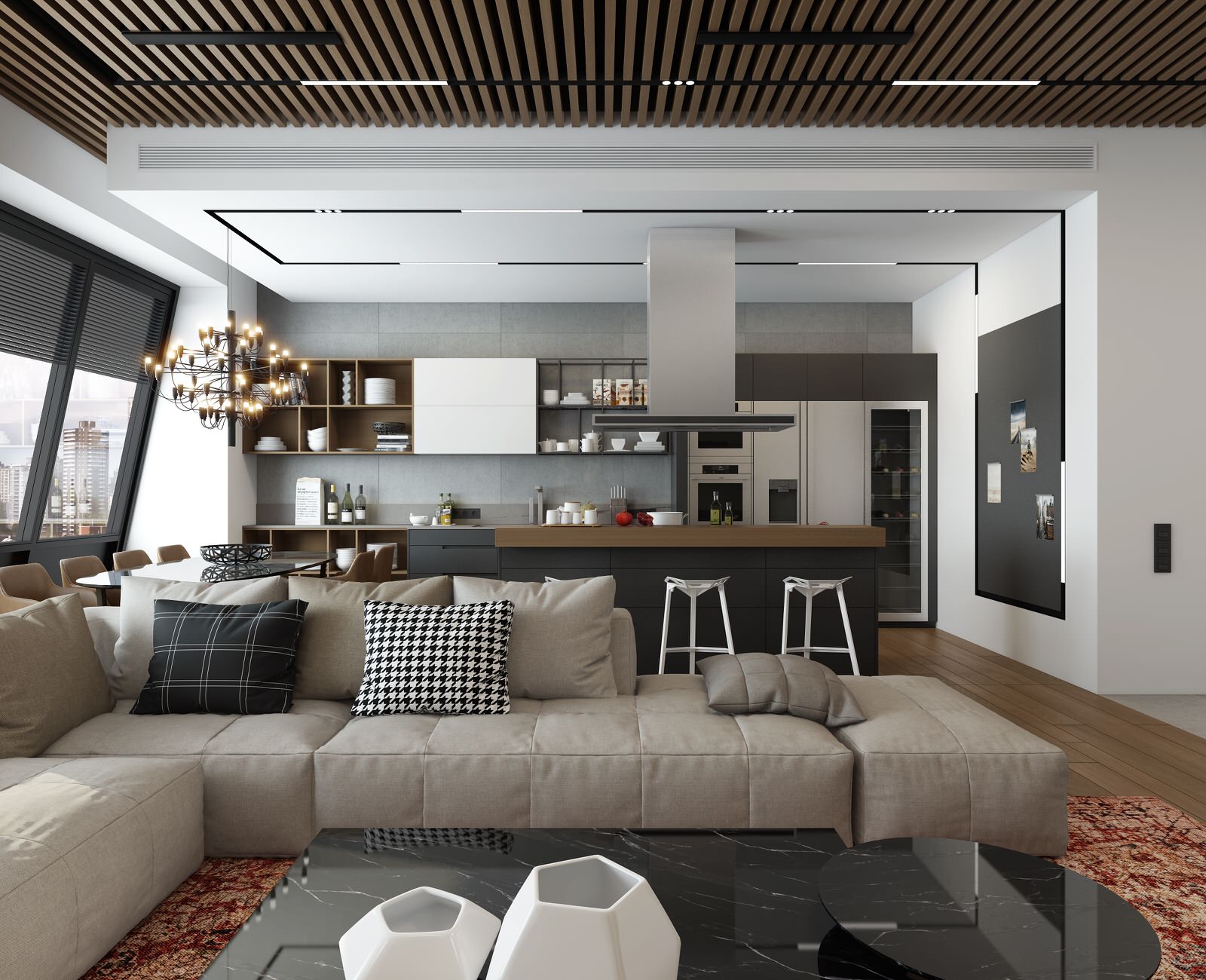 Обложка проекта: Квартира 170 м2 - Садовые кварталы