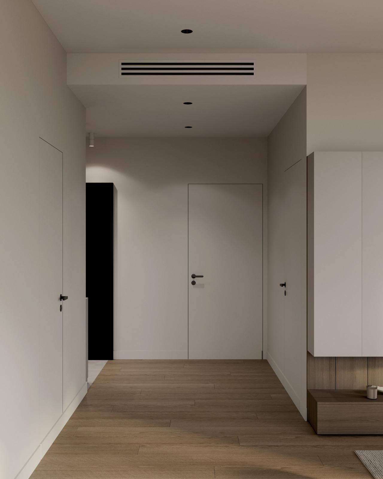 Современный интерьер для активной пары в квартире 85 м² в Москве