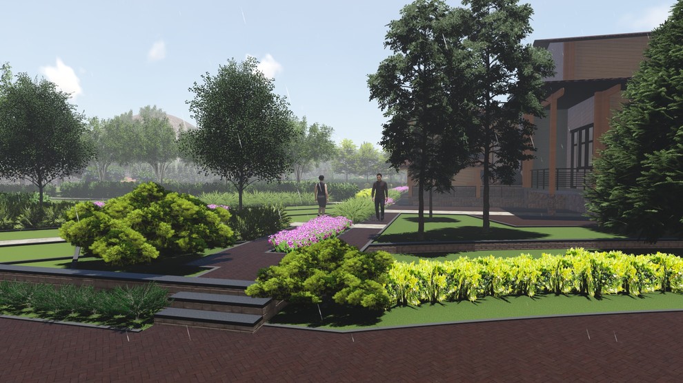 Обложка проекта: Большой сад на 2 гектарах