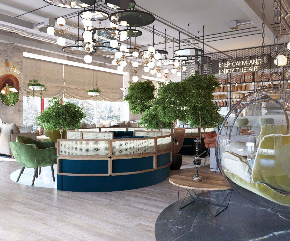 Lounge-bar "VOZDUH". Волжский