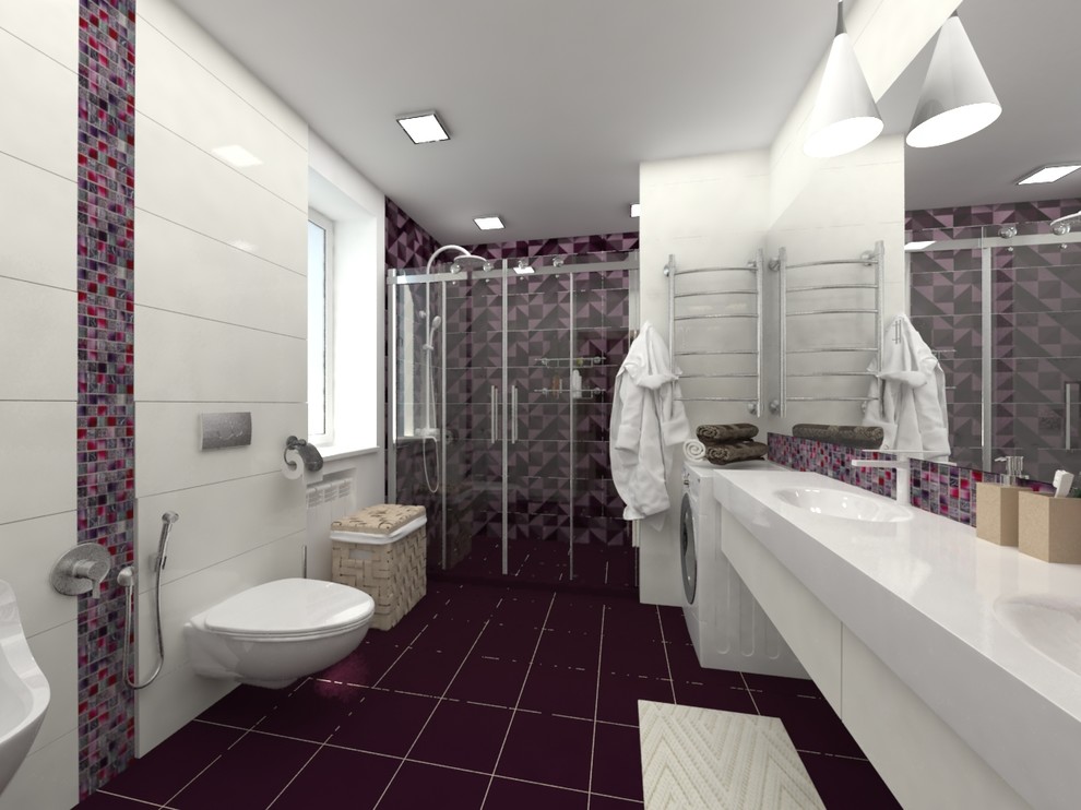 Две ванной комнаты в коттедже