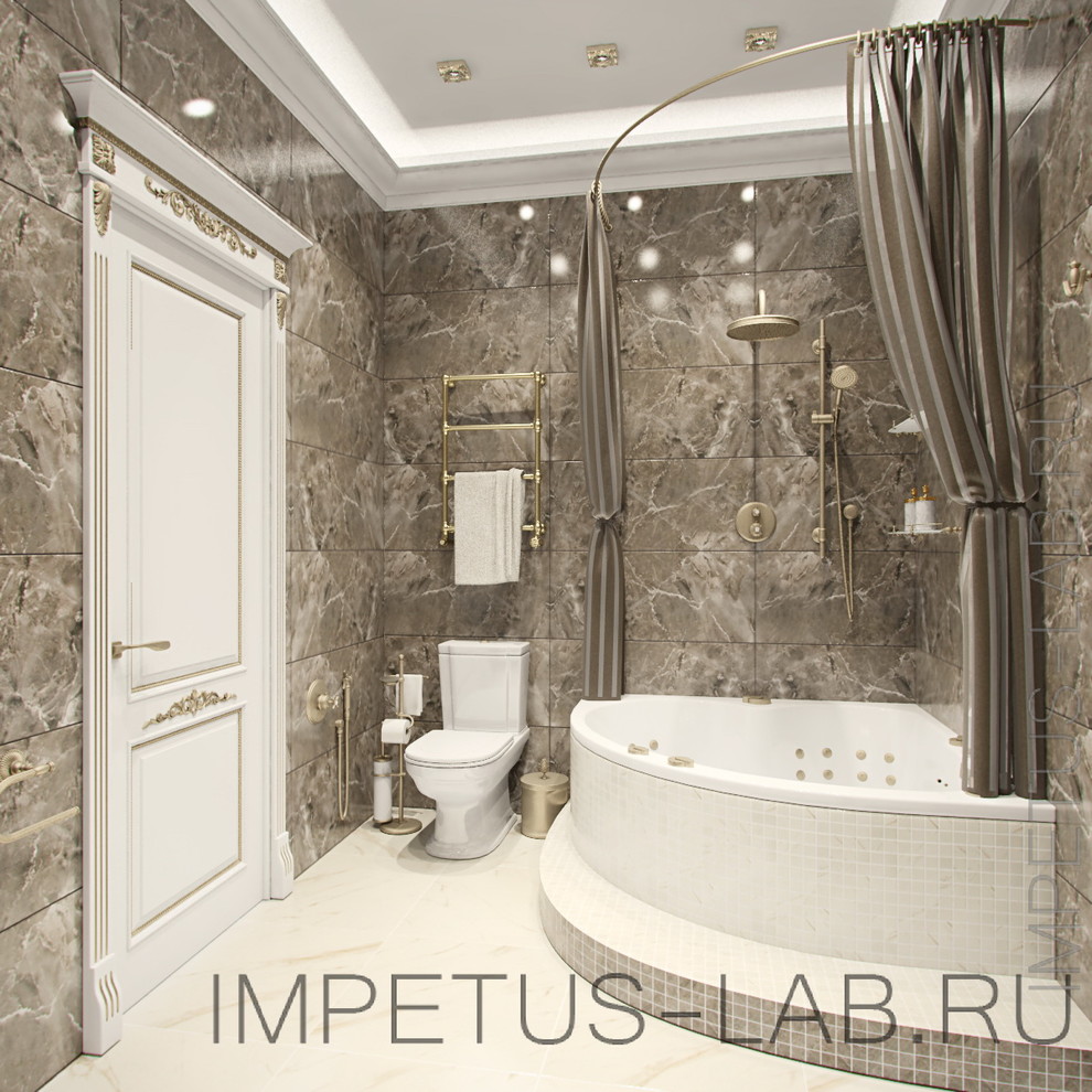 Проект квартиры в классическом стиле