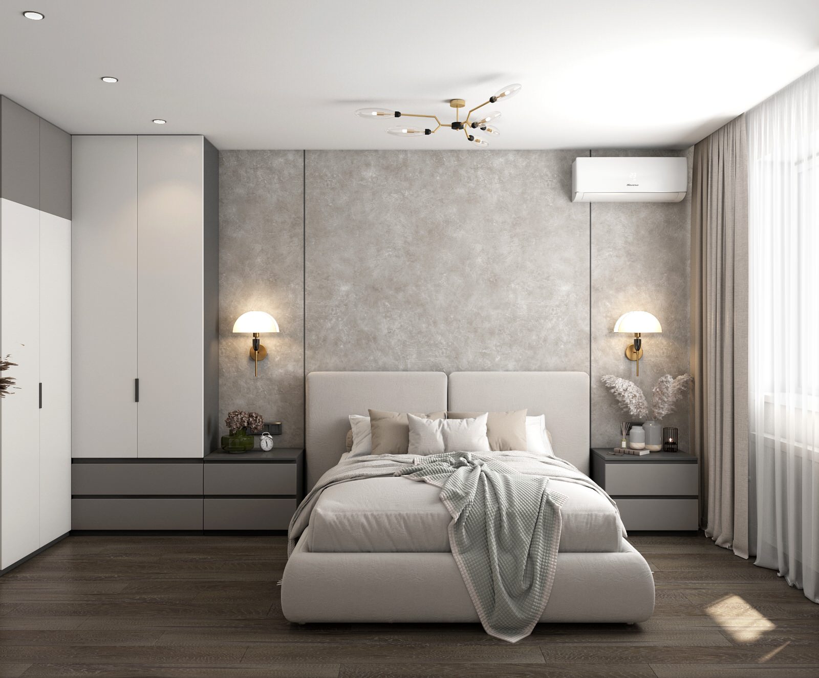 Трехкомнатная квартира с видом на лес