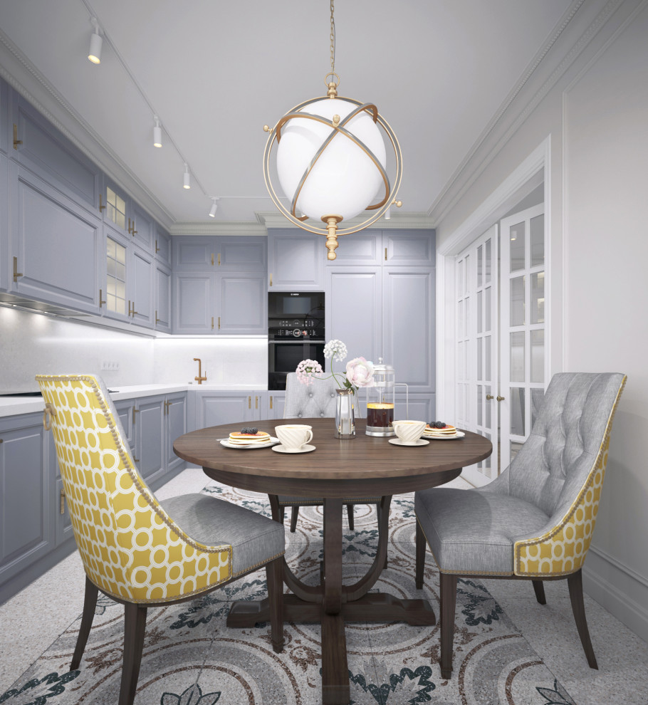 Современная / Американская классика. Квартира 86 кв.м