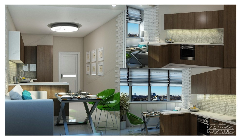 Дизайн интерьера кухни