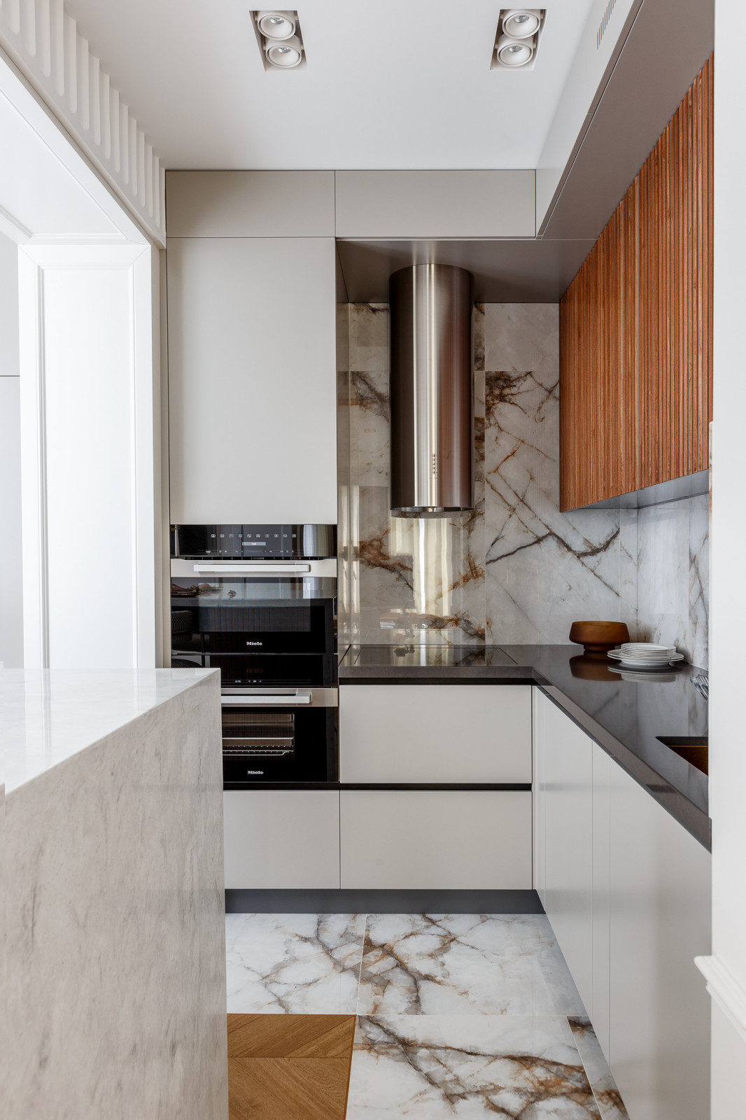 Реализованный дизайн проект квартиры в ЖК "Горный"