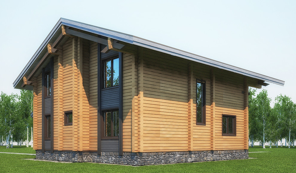 Из каменного в деревянный