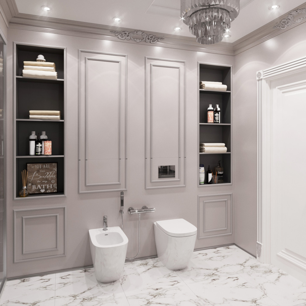 Визуализация гостевого санузла.