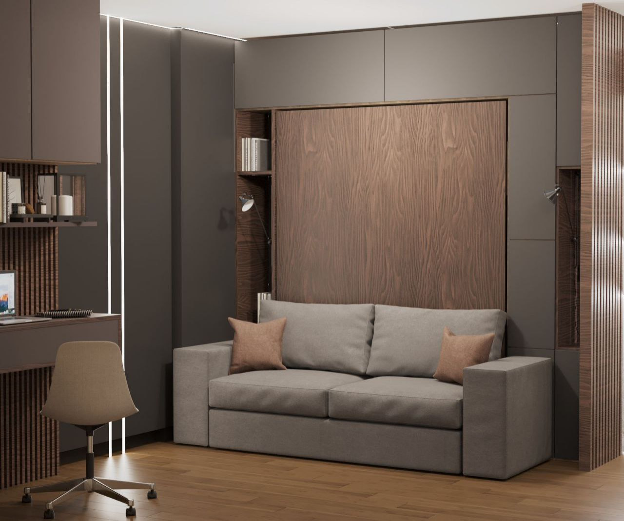 Квартира-студия в центре Москвы, 35 м2