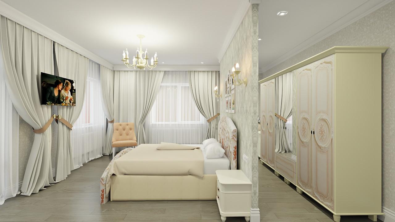 Неоклассика в 142 м2