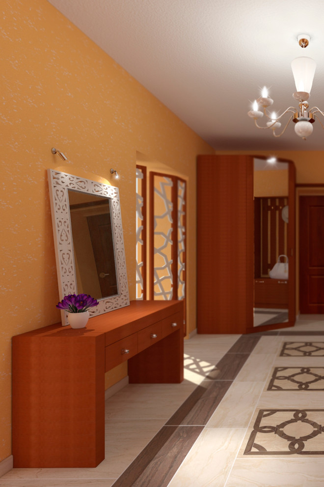 Дизайн-проект прихожей в коттедже