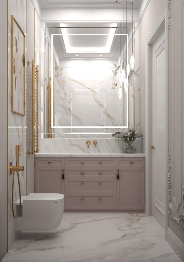 Классический дизайн коттеджа г. Пенза