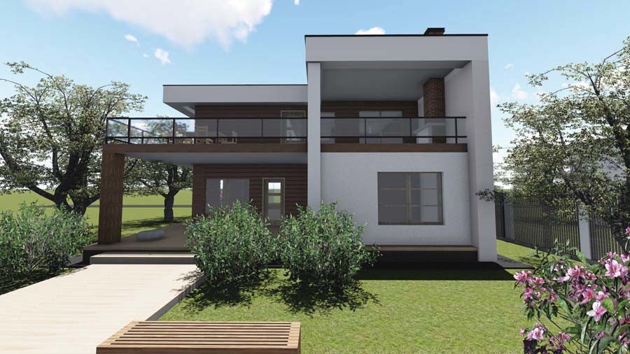 Дом в современном стиле