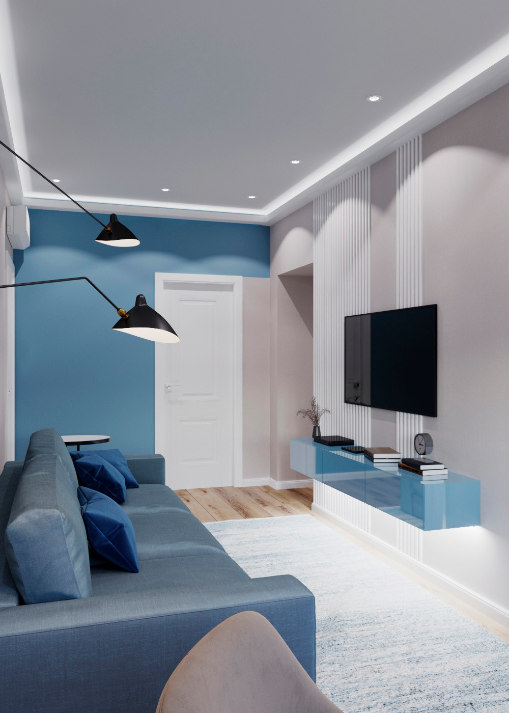 Apartment interior design in Simferopol