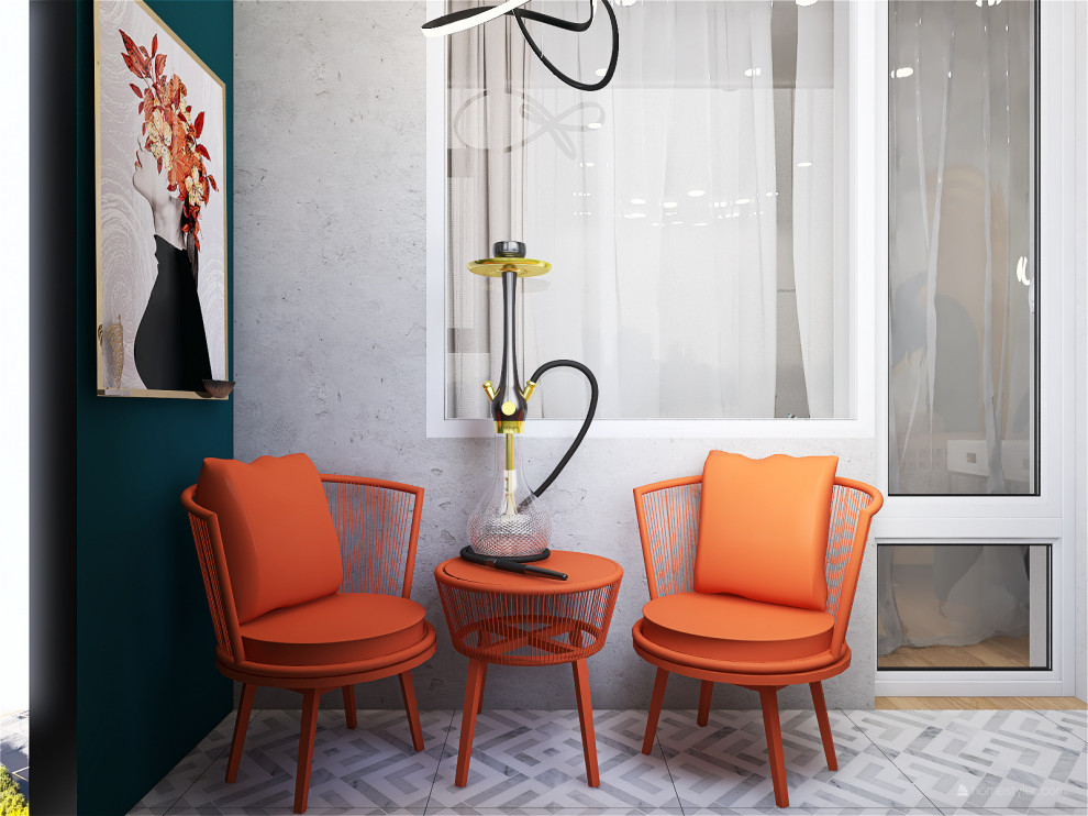 Обложка проекта: Функциональная однокомнатная квартира-студия