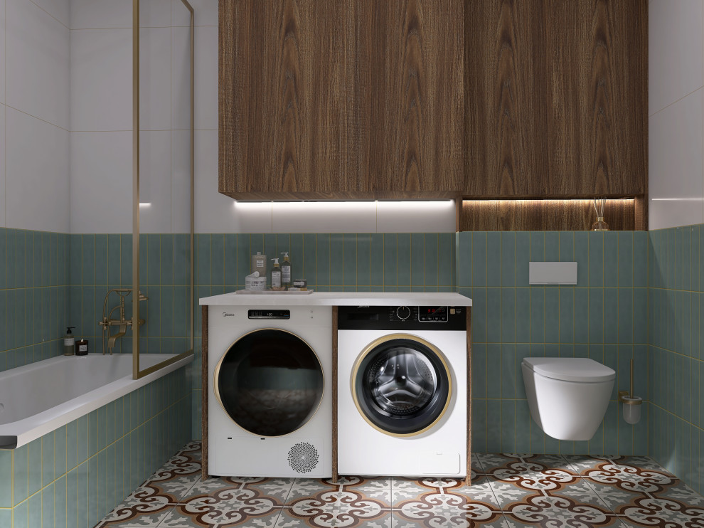 Двухэтажный дом с цокольным этажом 208м2