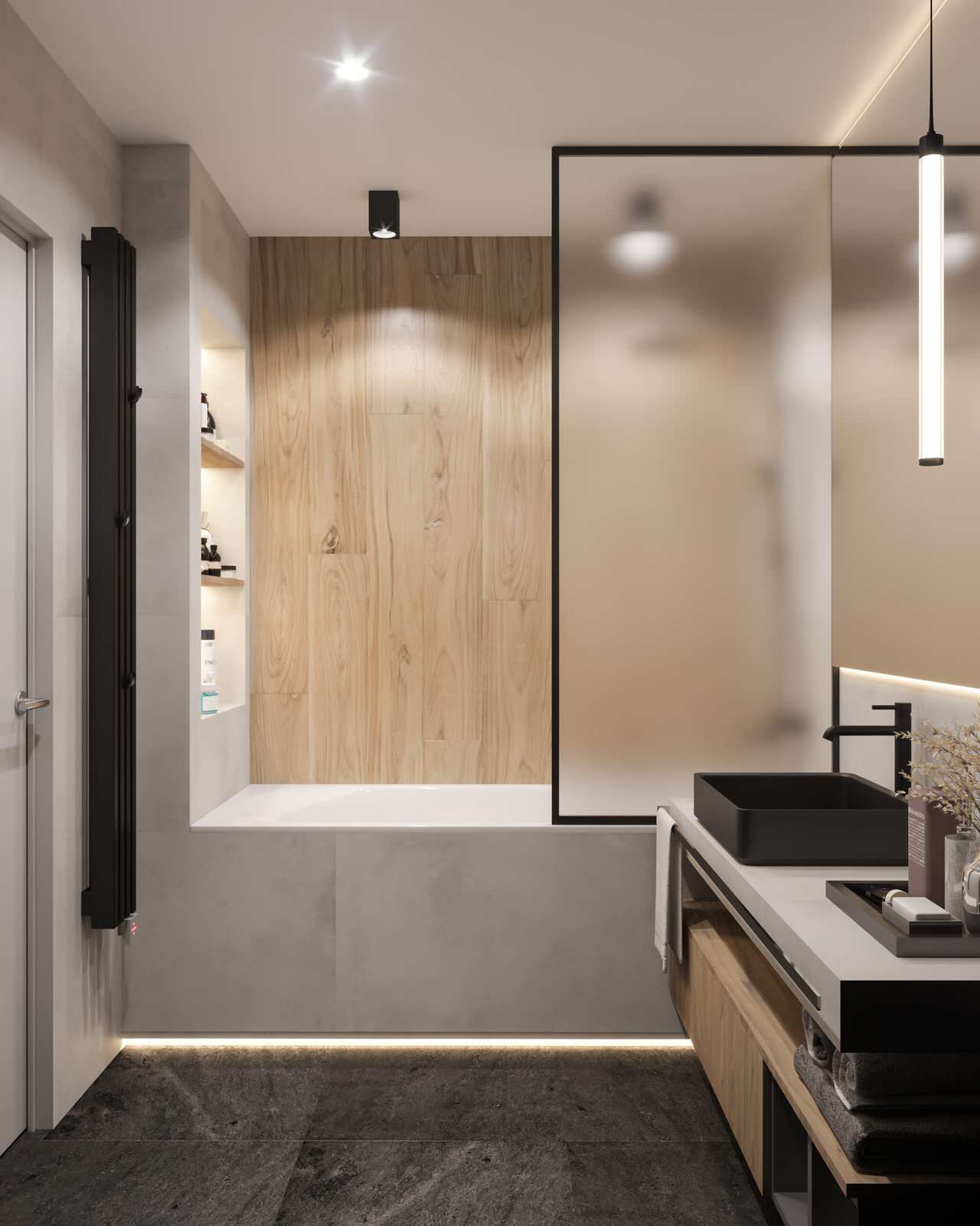 Проект двухкомнатной квартиры #urban_inspiration