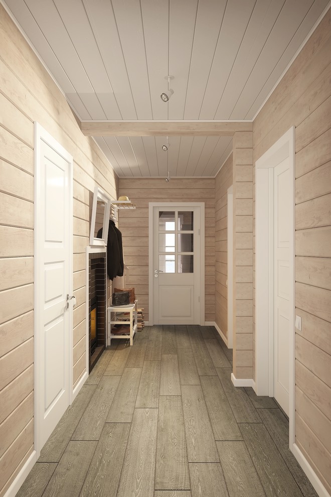 Гостевой дом из бруса 71 м²