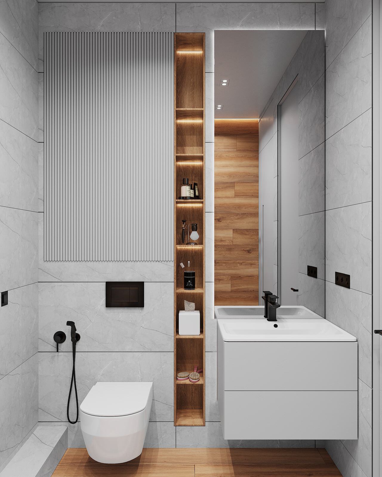 Проект Квартиры в современном стиле ЖК Петровская Коса