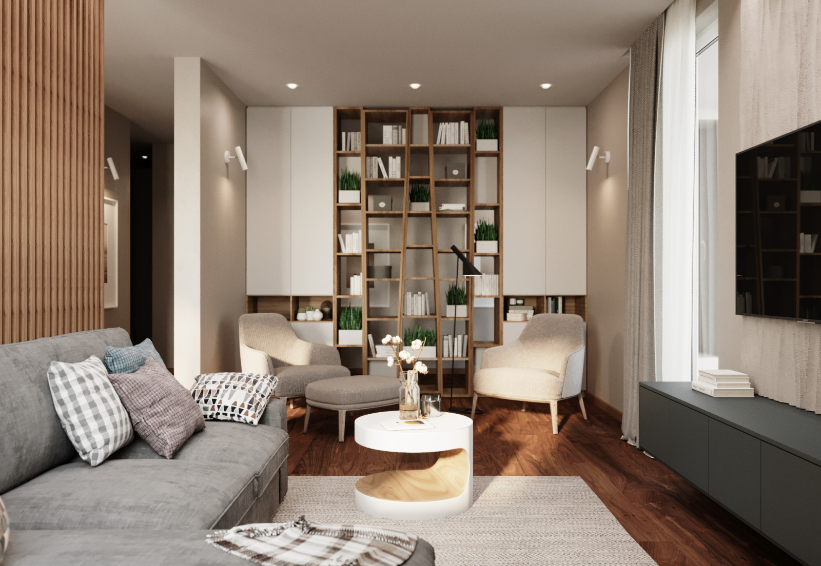 Квартира 75 м² в ЖК «Триумф Парк»