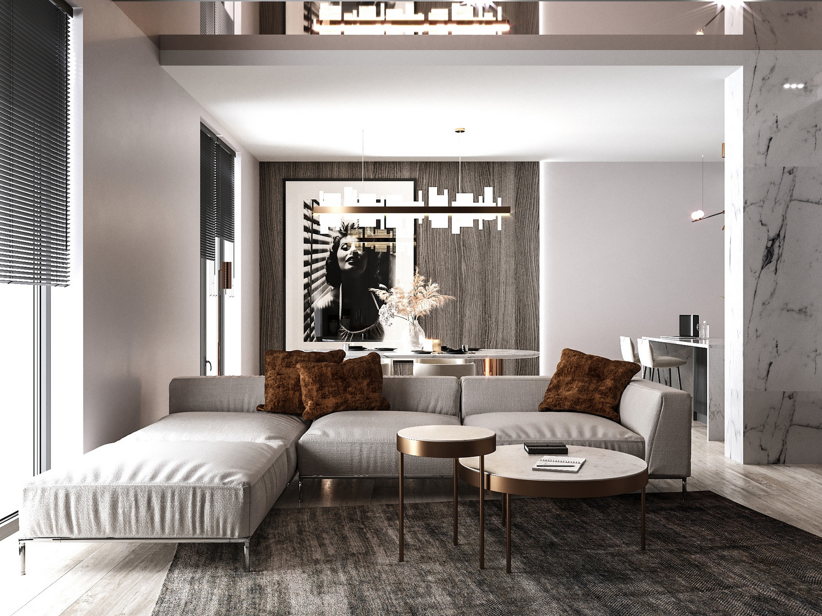 Дизайн интерьера в ЖК Кутузовский 12