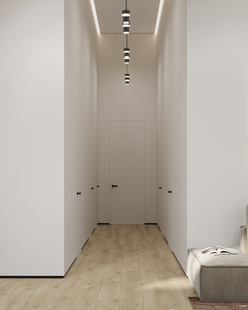 Дом для семьи в стиле минимализм 125 м². Посёлок Костюнино