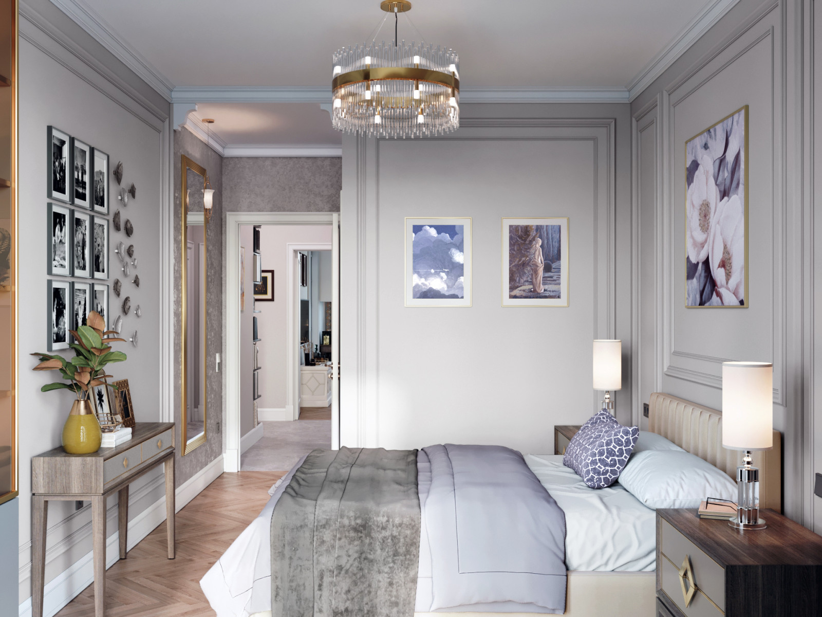 Квартира в Коммунарке "Светлая меланхолия" - 76,75 кв.м.