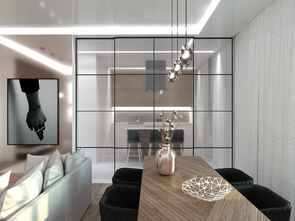 Проект квартиры в скандинаском и эко-стилях, Екатеринбург, 140 кв.м.