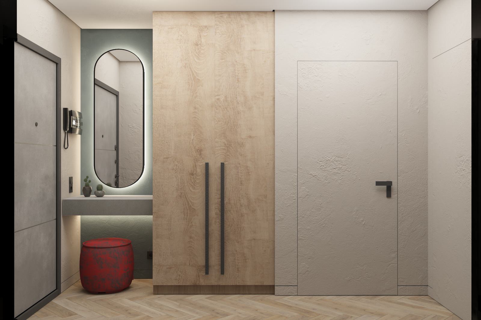 Дизайн - проект однокомнатной квартиры