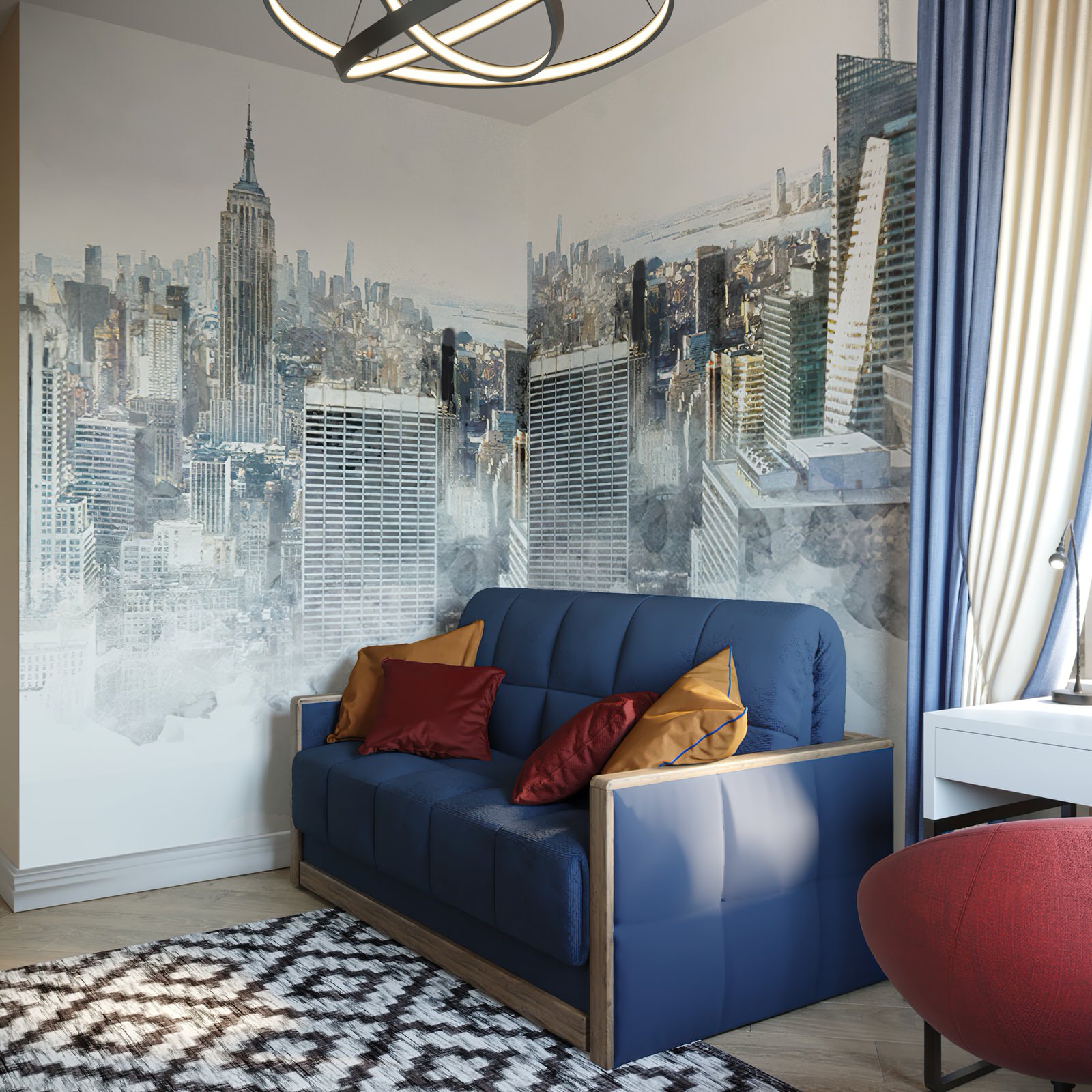 Дизайн квартиры в стиле неоклассика