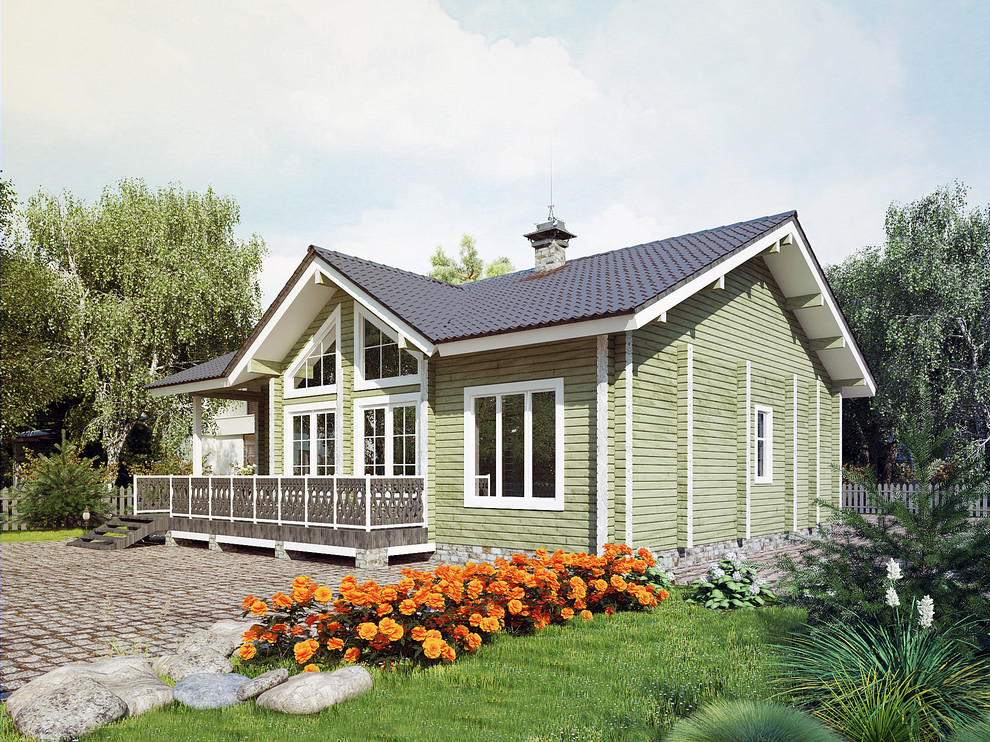 Дом из профилированного бруса