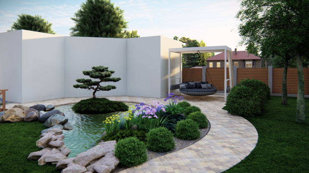 Ландшафтный дизайн в п. Лебяжья поляна