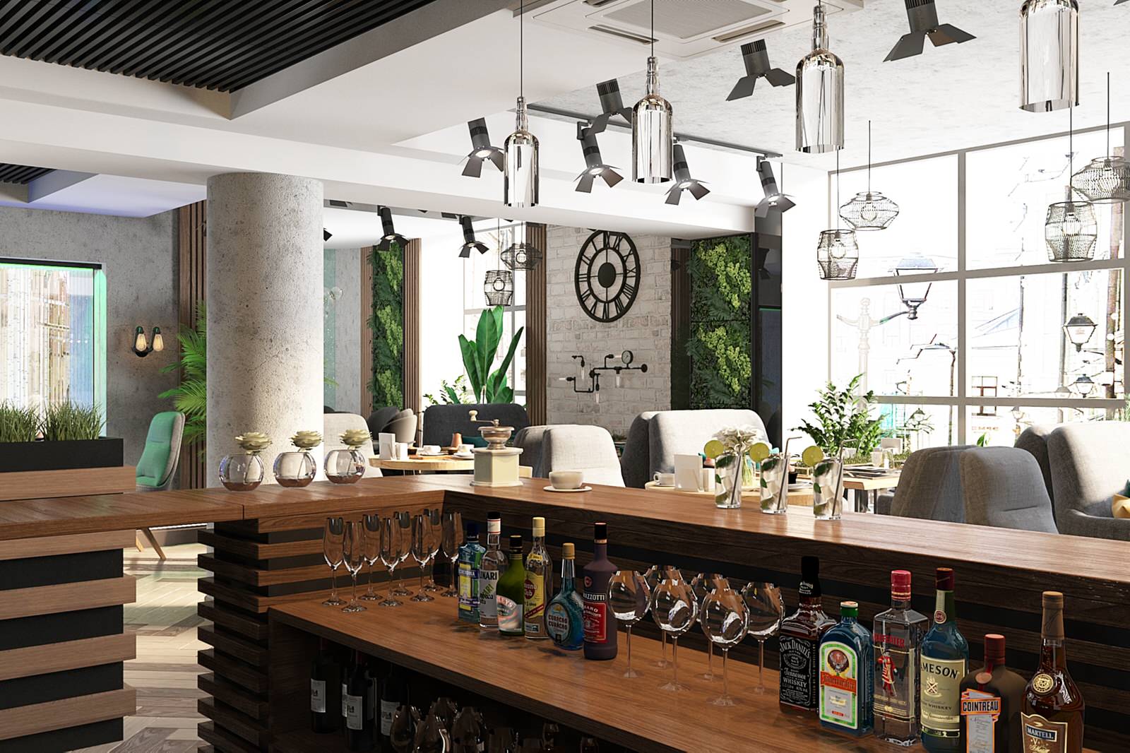 Дизайн-проект кофейни