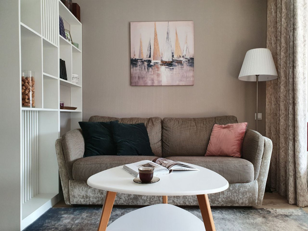 Переделка существующей гостиной-спальни-прихожей 23,26 м/кв