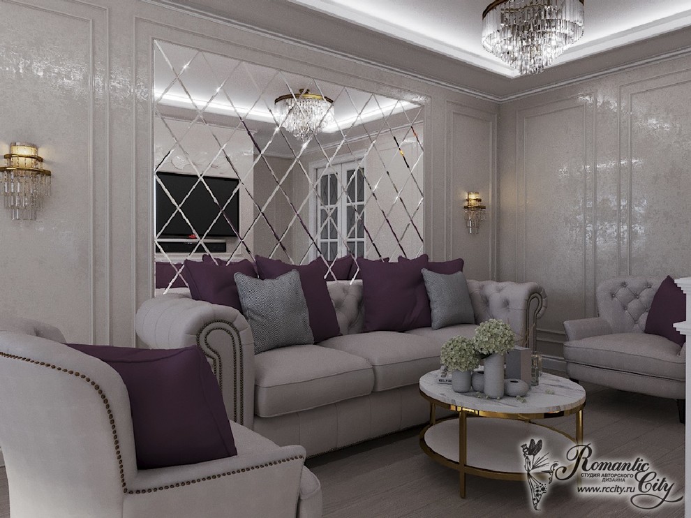 Дизайн квартиры 65 кв.м.