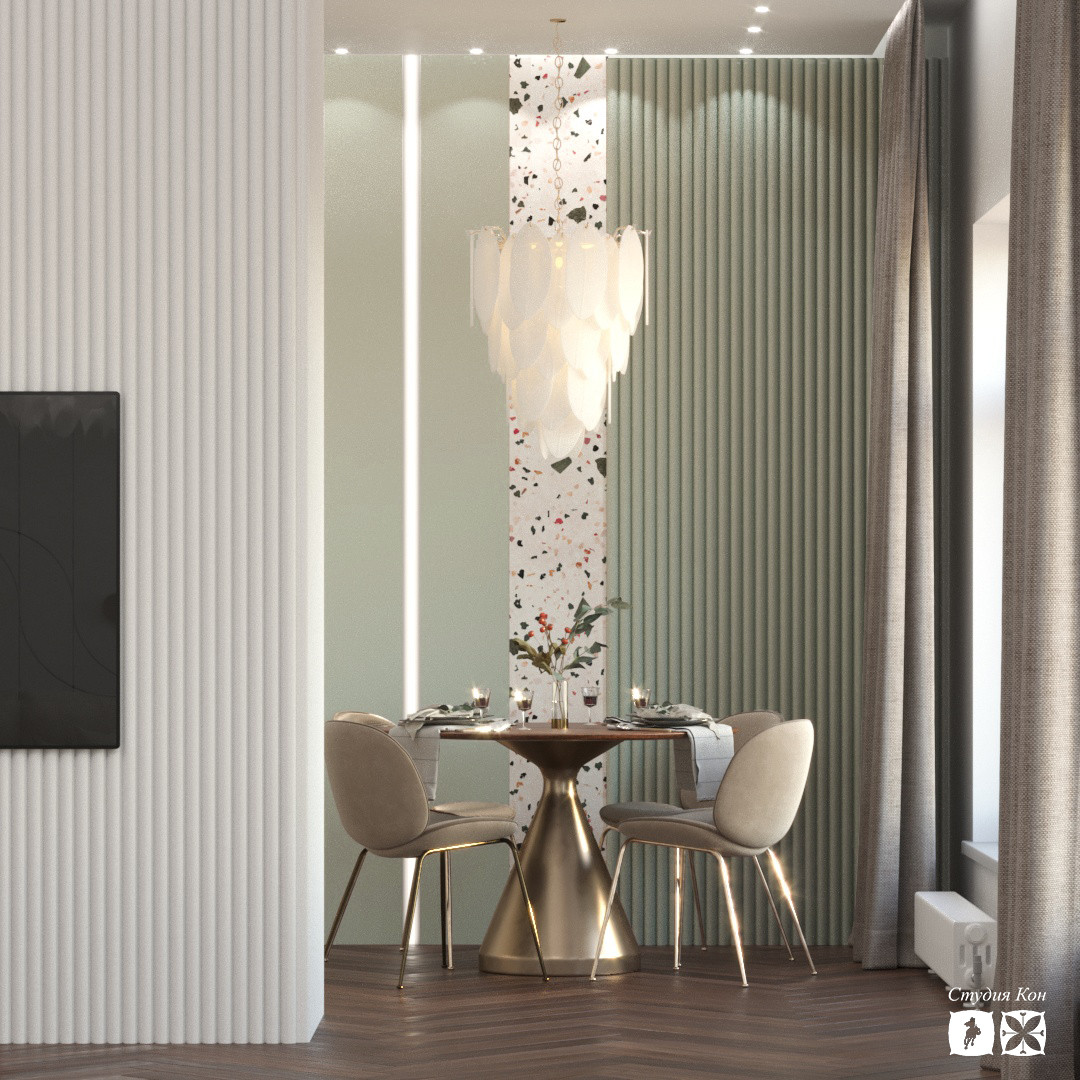 Обложка проекта: Кухня-гостиная