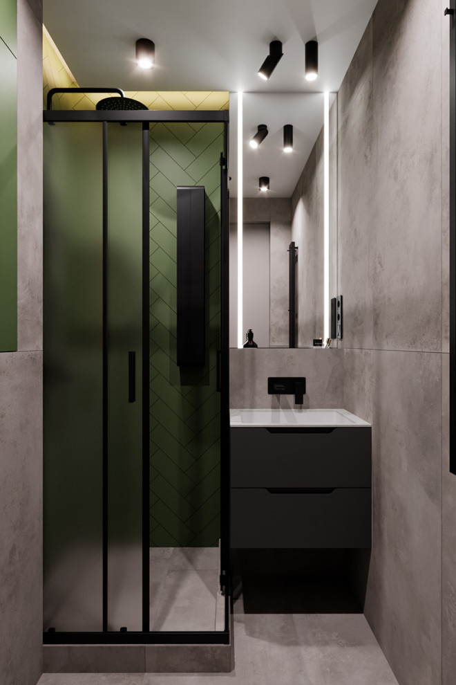 Евро трехкомнатная квартира в современном стиле ЖК Атмосфера