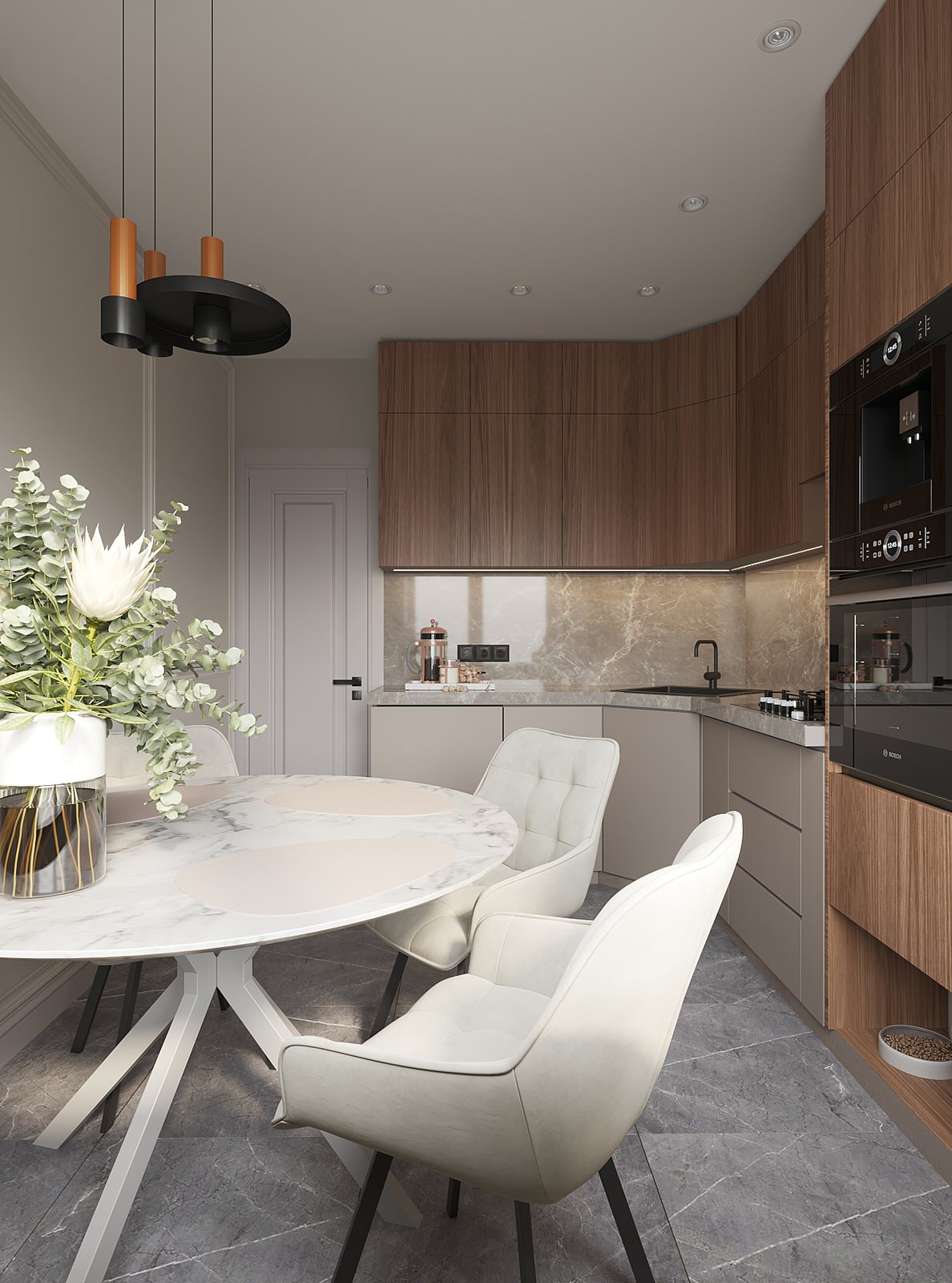 Дизайн-проект 2-комн. квартиры на Сущёвском