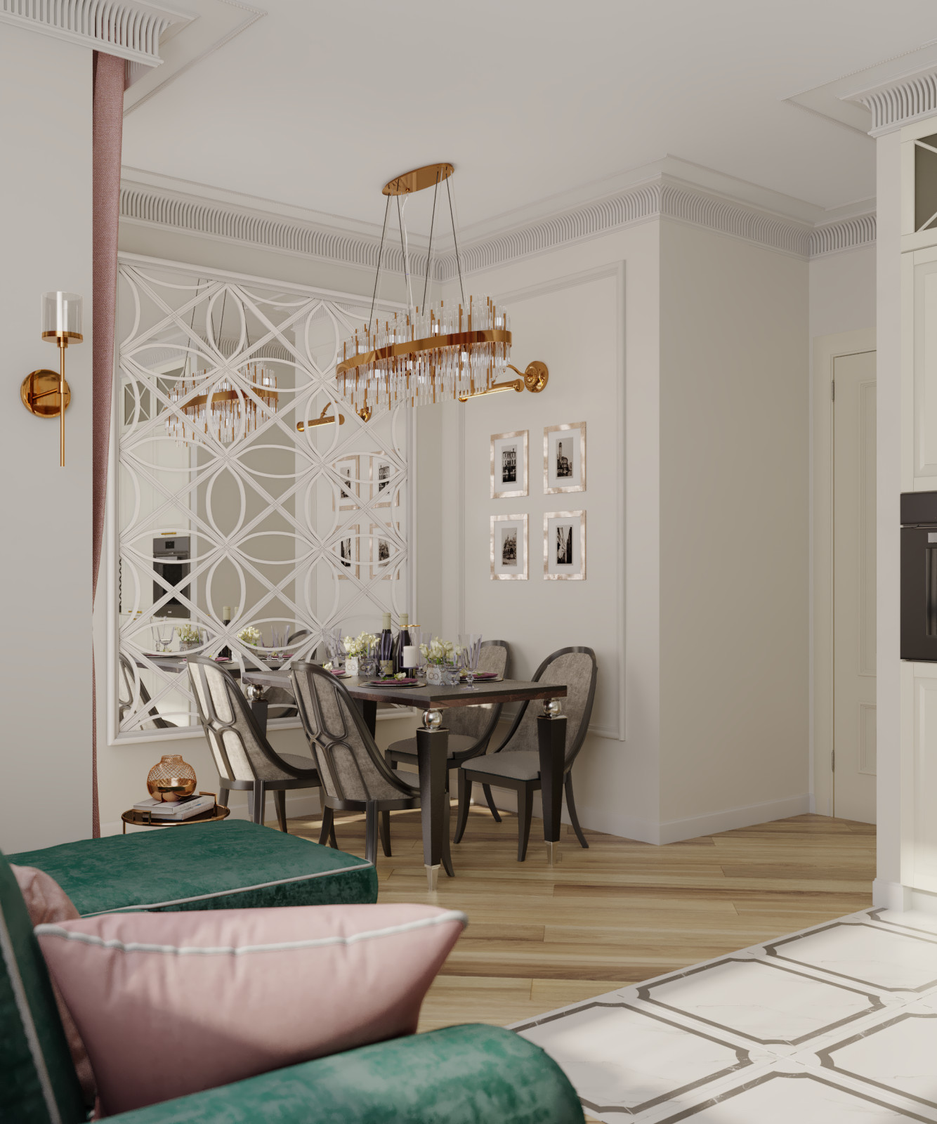 Американская классика в интерьере