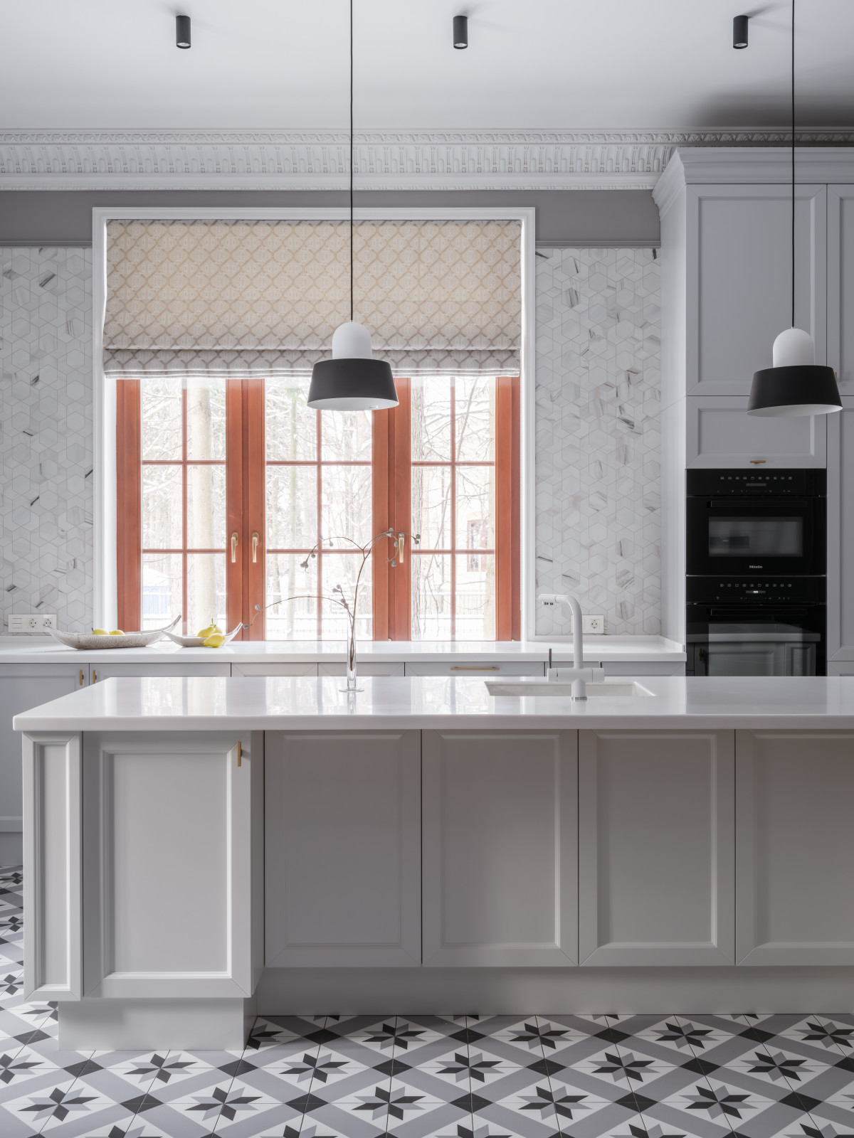 Стилизация загородного дома в КП Довиль