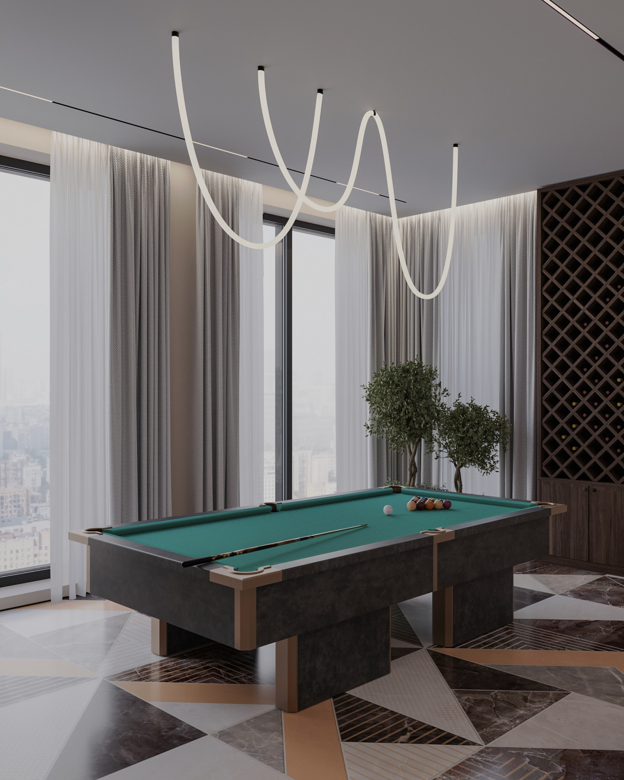 Бильярдная