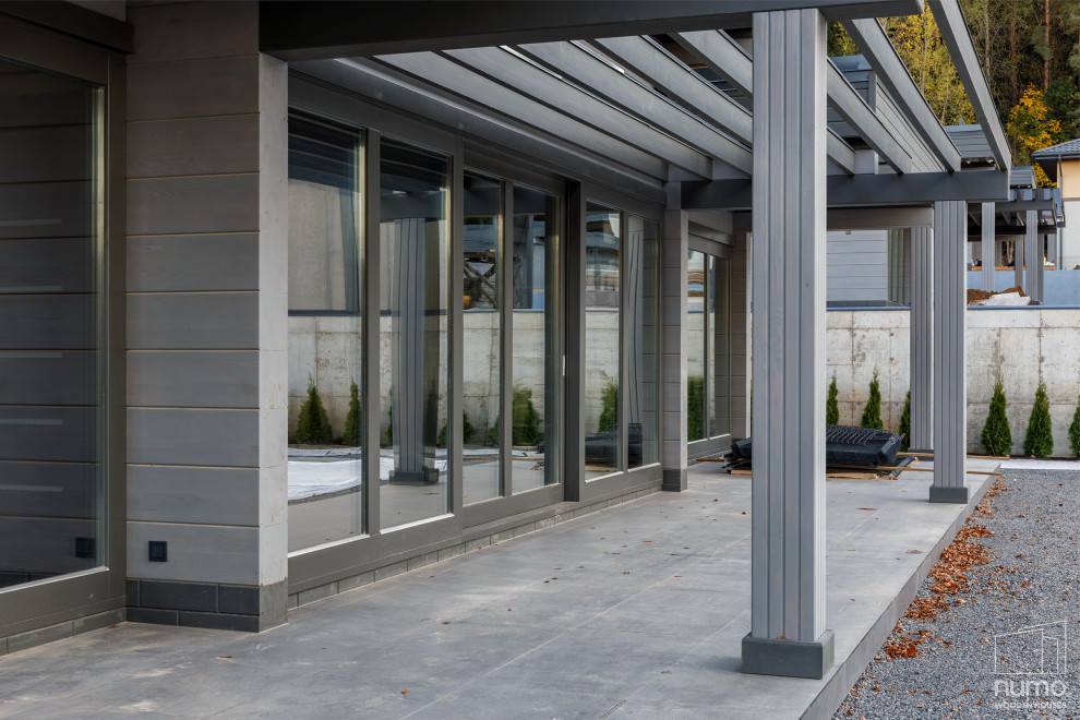 Деревянный загородный дом