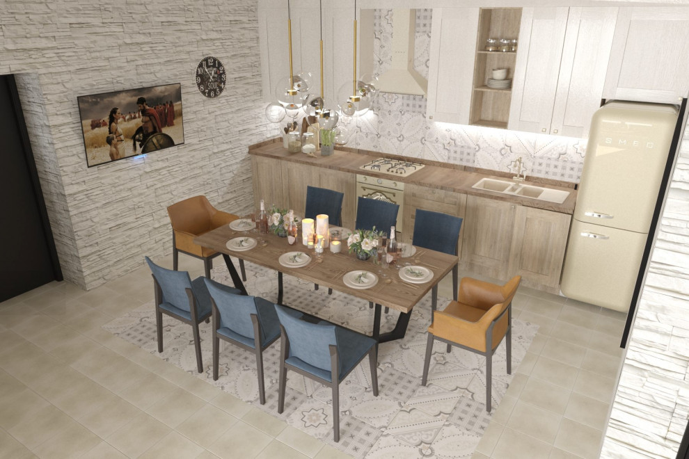 Обложка проекта: Гостиная в частном доме для большой семьи