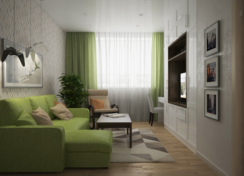 Дизайн проект однокомнатной квартиры