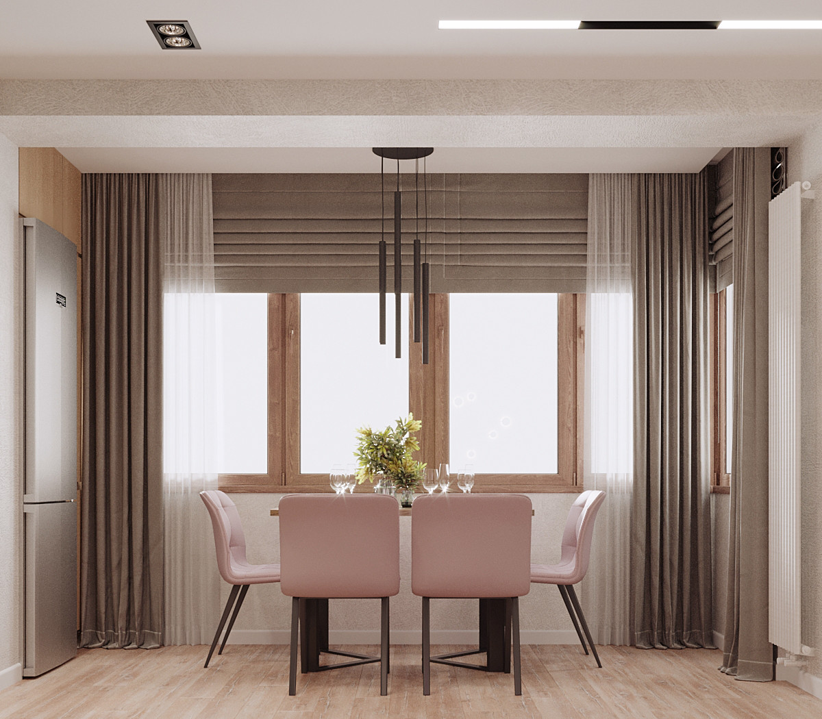 Дизайн- проект ЖК Сосны 59 кв.м
